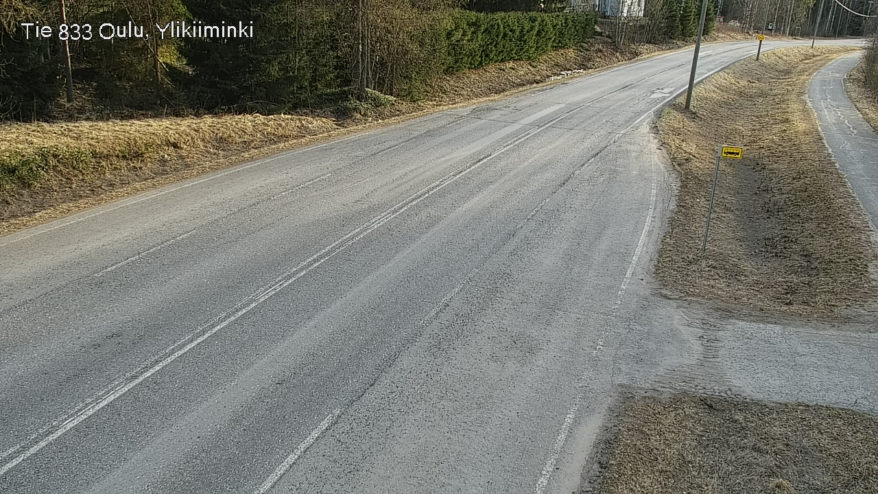Kelikamerat Kuva Tie 833 Oulu, Vesala, Oulu, Pohjois-Pohjanmaa