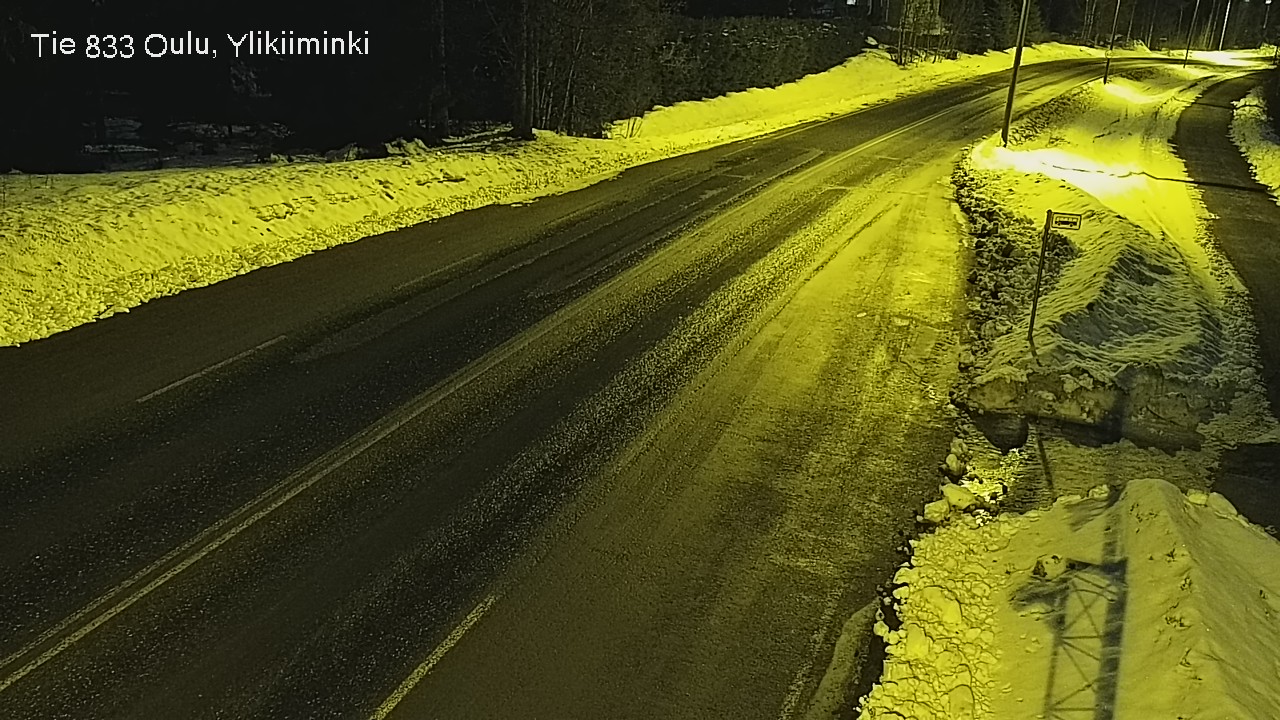 Kelikamerat Kuva Tie 833 Oulu, Vesala, Oulu, Pohjois-Pohjanmaa