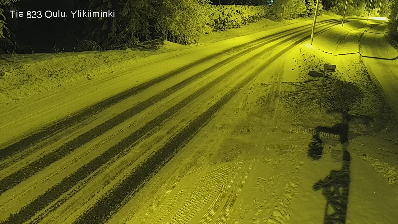 Kelikamerat Kuva Tie 833 Oulu, Vesala, Oulu, Pohjois-Pohjanmaa