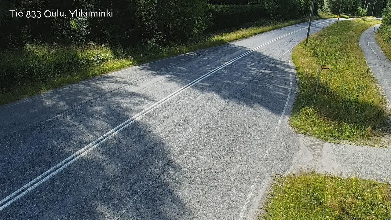 Kelikamerat Kuva Tie 833 Oulu, Vesala, Oulu, Pohjois-Pohjanmaa