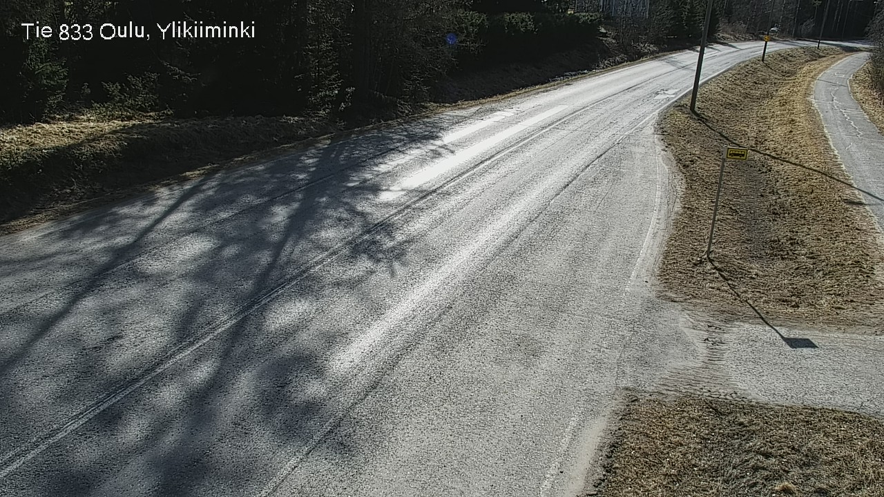 Kelikamerat Kuva Tie 833 Oulu, Vesala, Oulu, Pohjois-Pohjanmaa