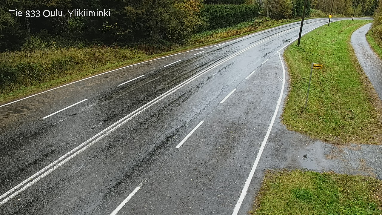 Weather Camera Image Road  833 Oulu, Vesala, Oulu, Pohjois-Pohjanmaa