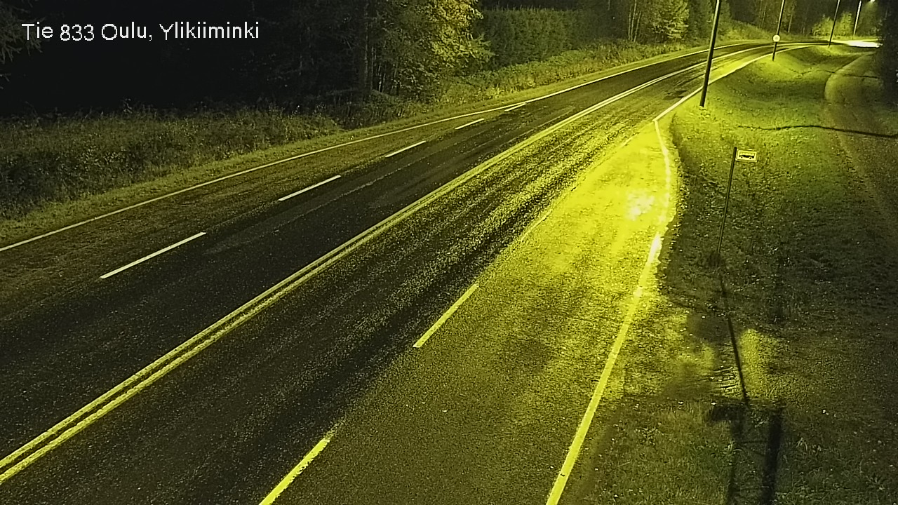 Kelikamerat Kuva Tie 833 Oulu, Vesala, Oulu, Pohjois-Pohjanmaa