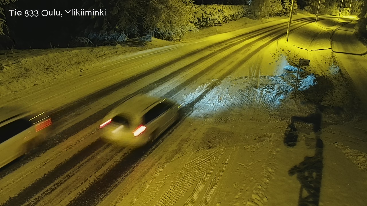 Kelikamerat Kuva Tie 833 Oulu, Vesala, Oulu, Pohjois-Pohjanmaa