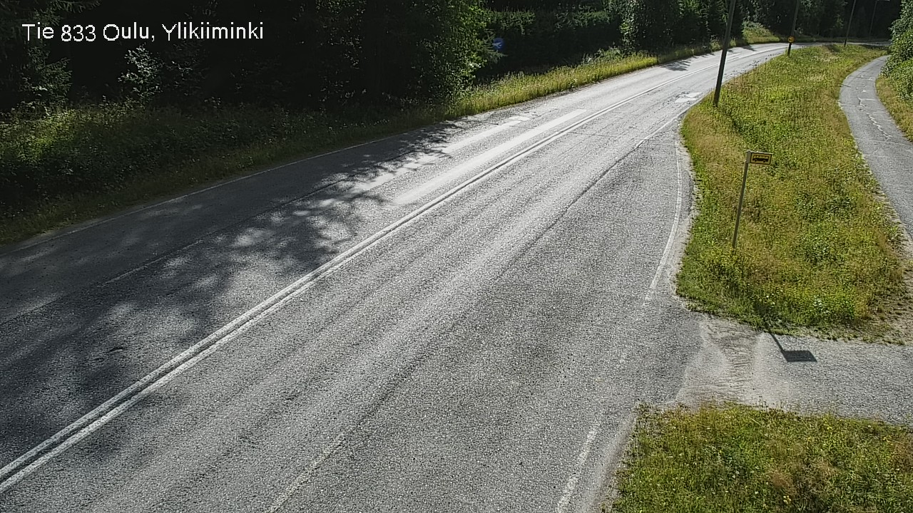 Kelikamerat Kuva Tie 833 Oulu, Vesala, Oulu, Pohjois-Pohjanmaa