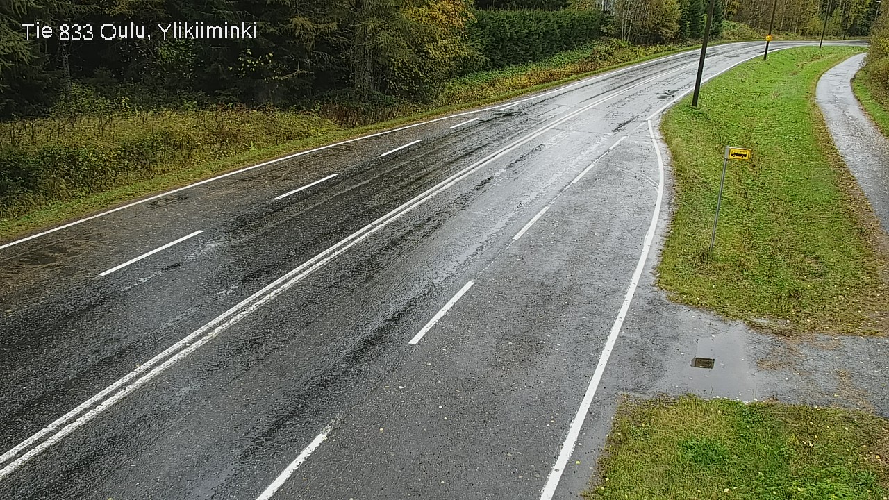 Weather Camera Image Road  833 Oulu, Vesala, Oulu, Pohjois-Pohjanmaa
