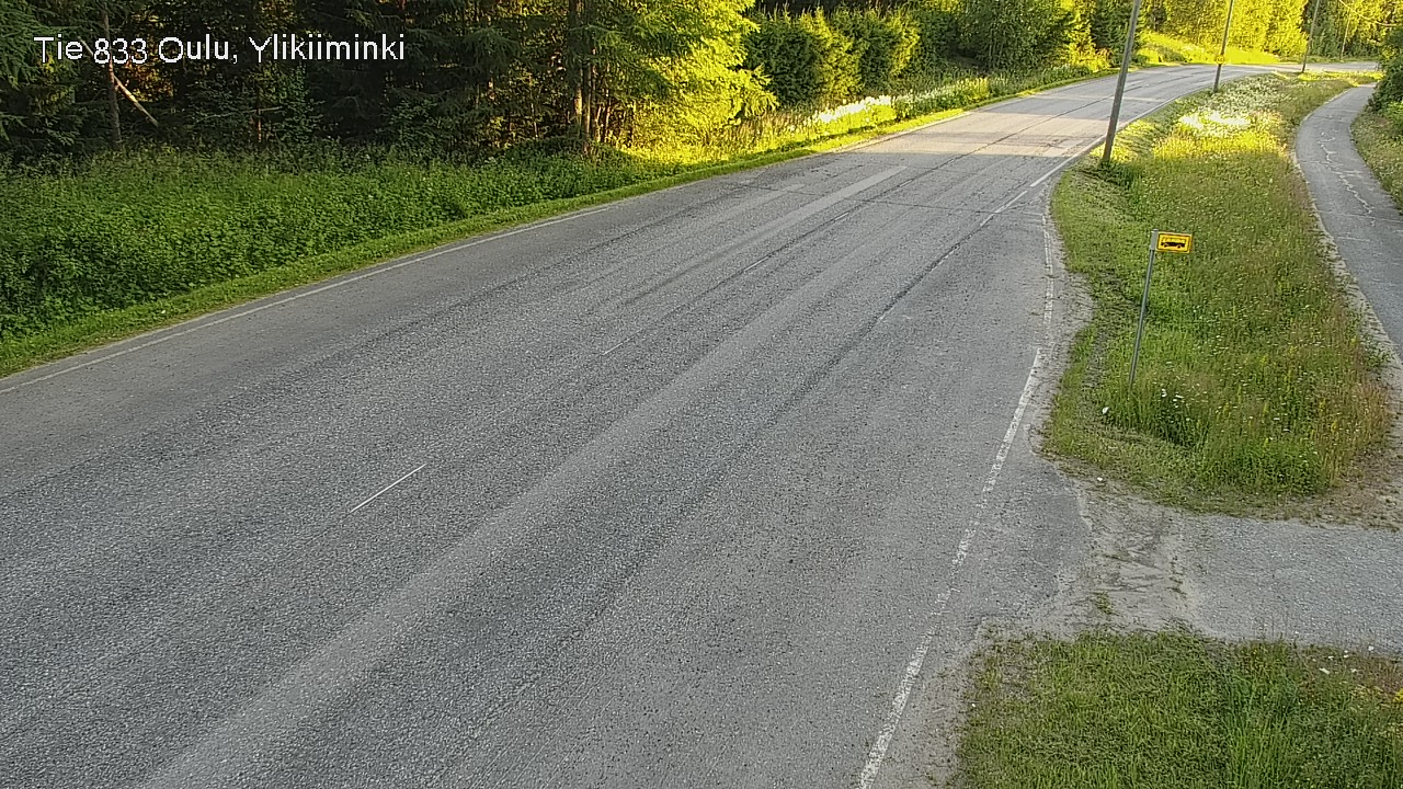 Kelikamerat Kuva Tie 833 Oulu, Vesala, Oulu, Pohjois-Pohjanmaa