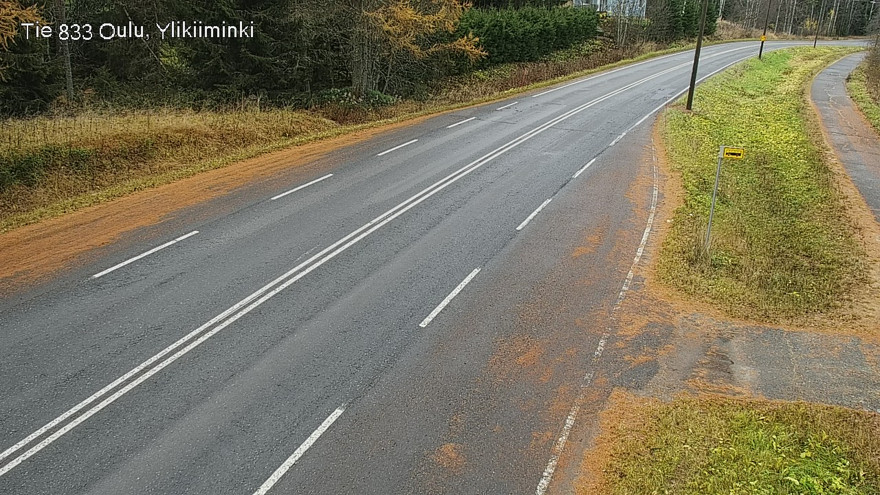 Kelikamerat Kuva Tie 833 Oulu, Vesala, Oulu, Pohjois-Pohjanmaa
