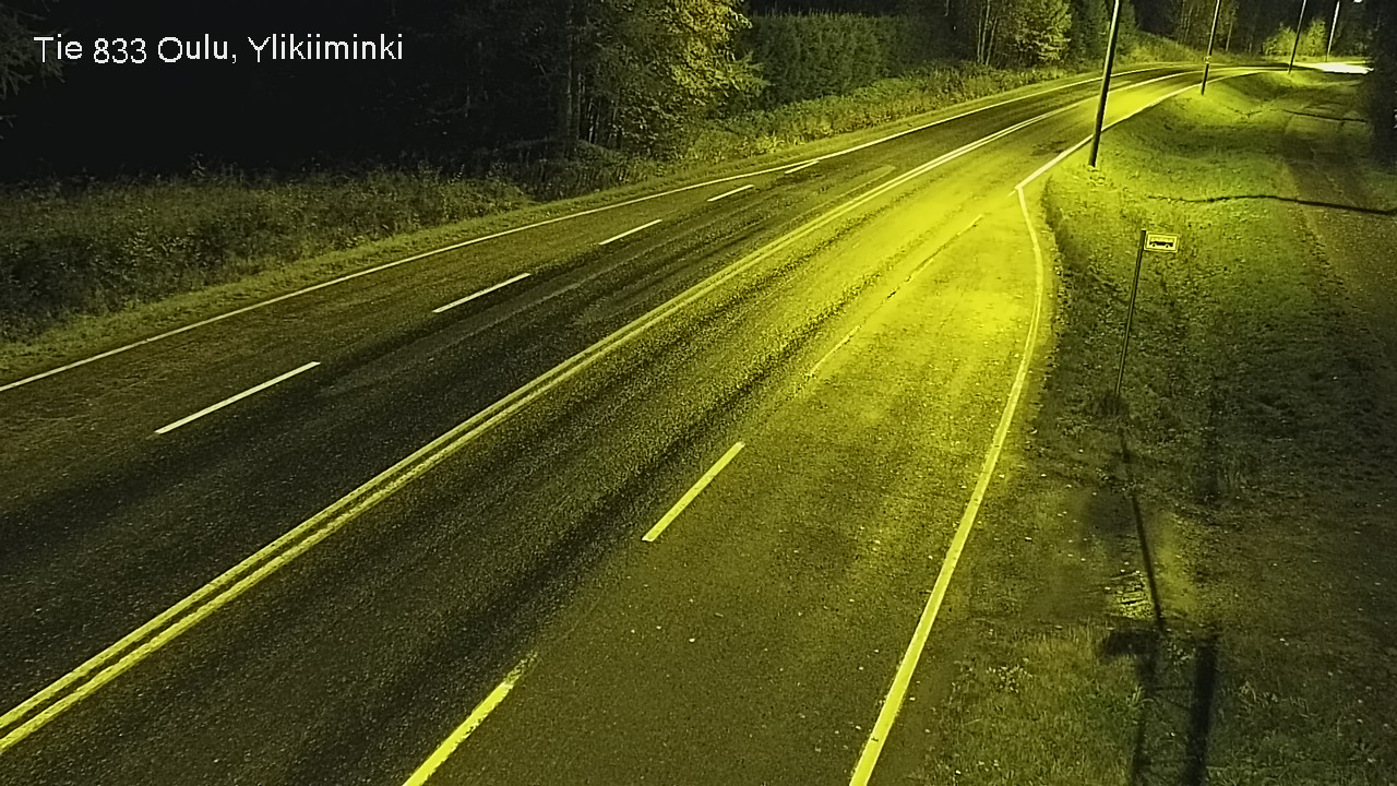 Kelikamerat Kuva Tie 833 Oulu, Vesala, Oulu, Pohjois-Pohjanmaa