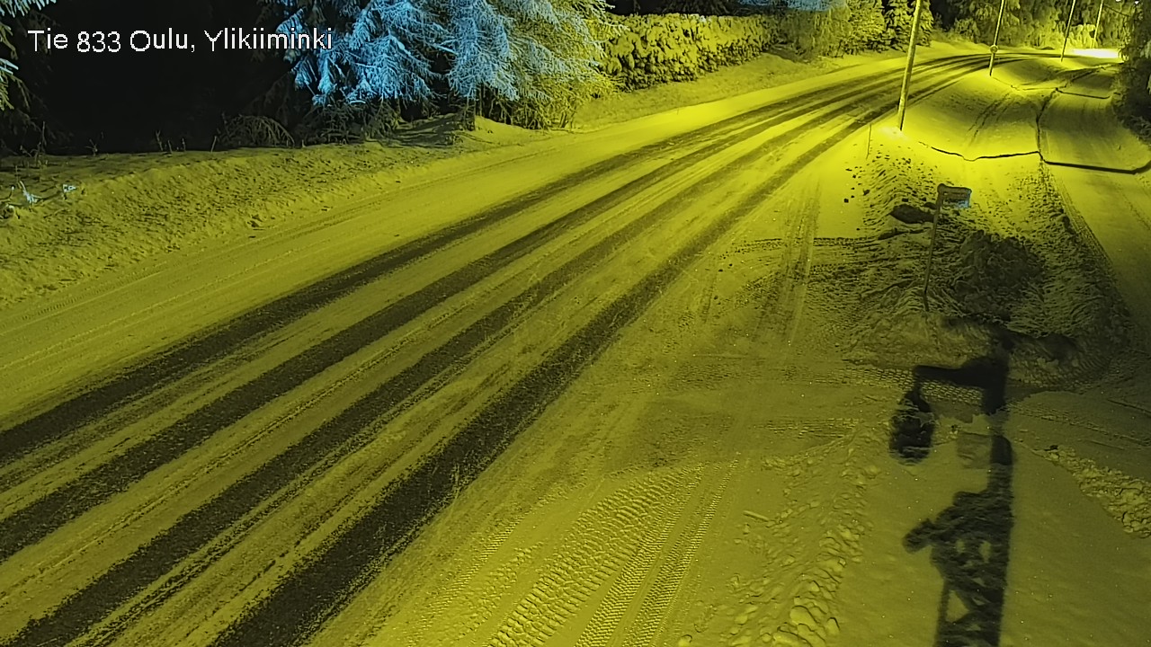 Kelikamerat Kuva Tie 833 Oulu, Vesala, Oulu, Pohjois-Pohjanmaa