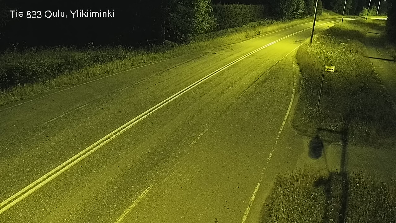 Kelikamerat Kuva Tie 833 Oulu, Vesala, Oulu, Pohjois-Pohjanmaa
