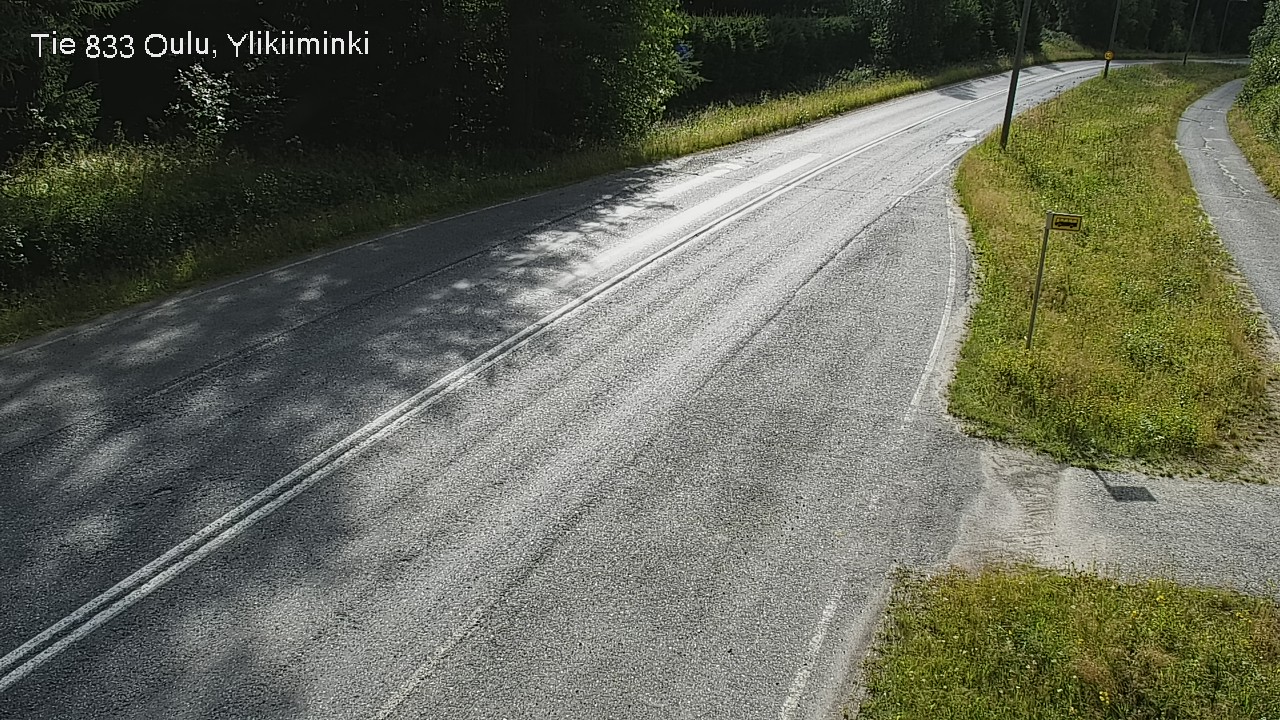 Kelikamerat Kuva Tie 833 Oulu, Vesala, Oulu, Pohjois-Pohjanmaa
