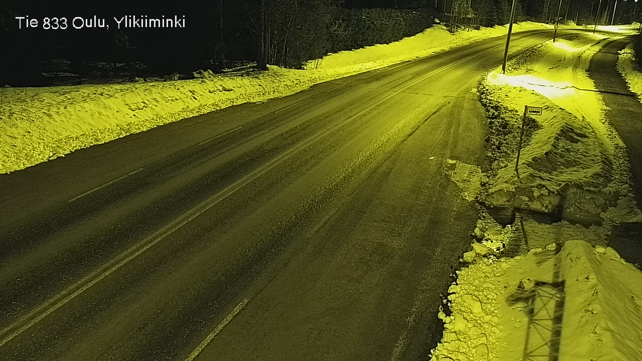 Kelikamerat Kuva Tie 833 Oulu, Vesala, Oulu, Pohjois-Pohjanmaa