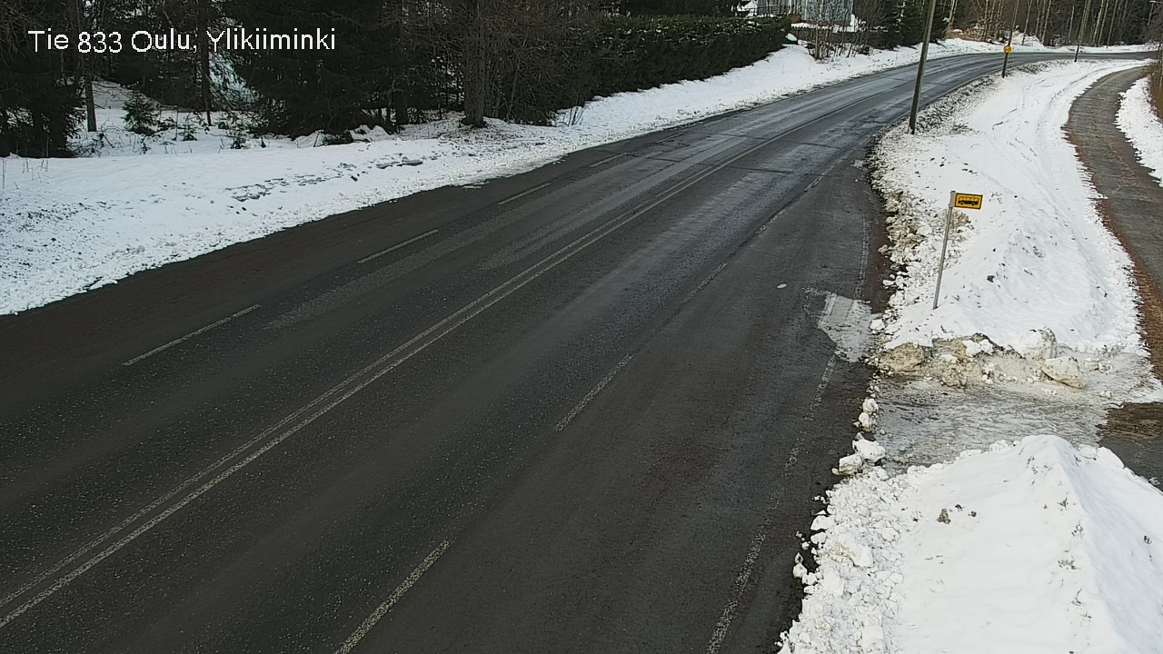 Kelikamerat Kuva Tie 833 Oulu, Vesala, Oulu, Pohjois-Pohjanmaa