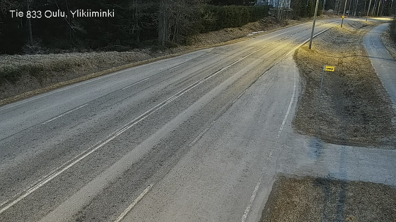 Kelikamerat Kuva Tie 833 Oulu, Vesala, Oulu, Pohjois-Pohjanmaa