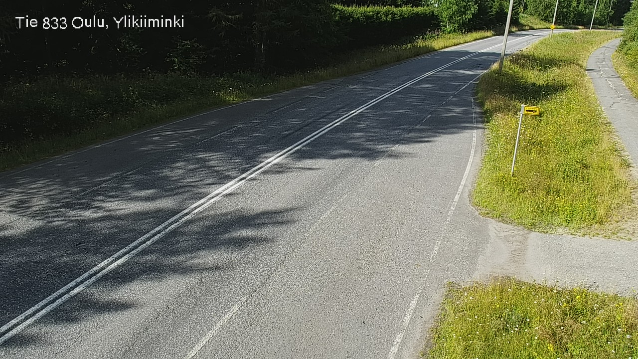 Kelikamerat Kuva Tie 833 Oulu, Vesala, Oulu, Pohjois-Pohjanmaa