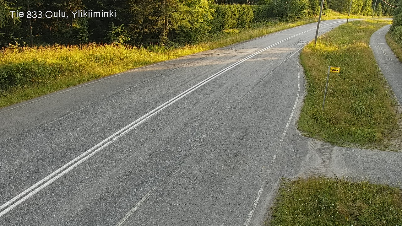 Kelikamerat Kuva Tie 833 Oulu, Vesala, Oulu, Pohjois-Pohjanmaa
