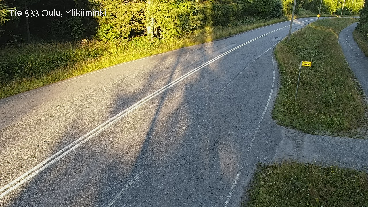 Kelikamerat Kuva Tie 833 Oulu, Vesala, Oulu, Pohjois-Pohjanmaa