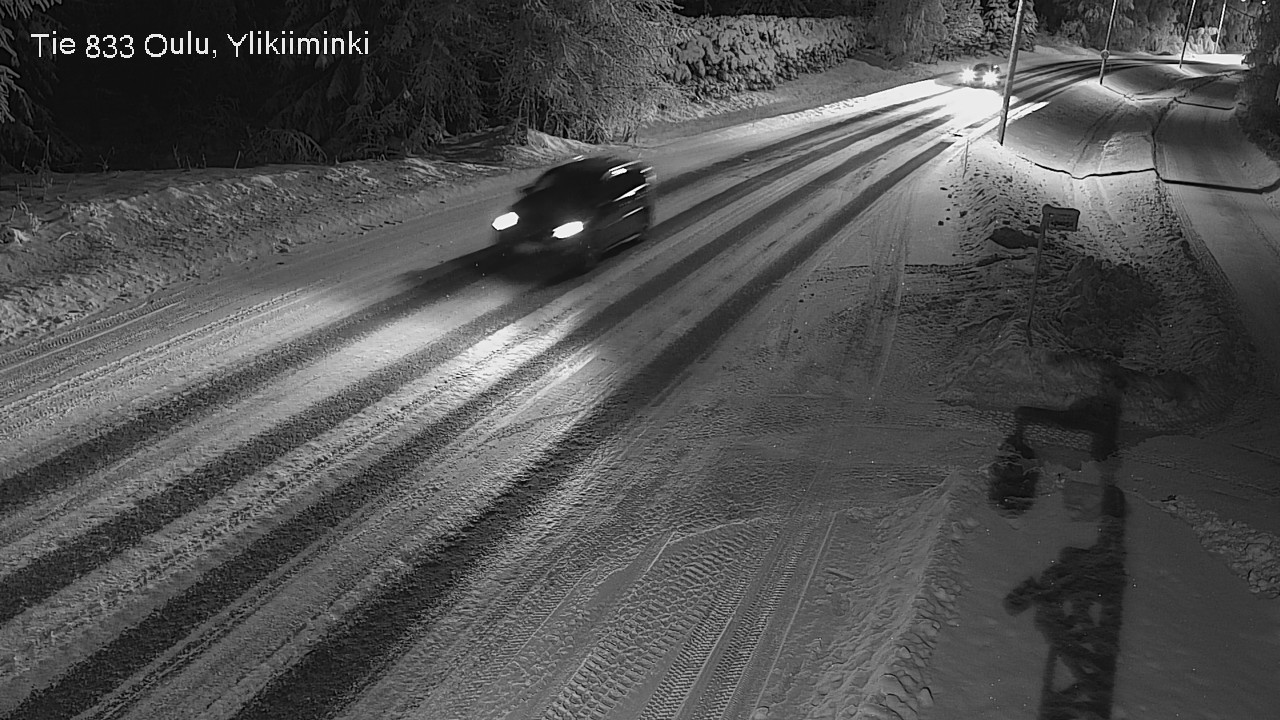 Kelikamerat Kuva Tie 833 Oulu, Vesala, Oulu, Pohjois-Pohjanmaa