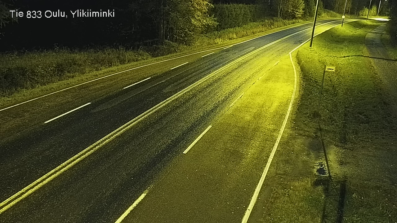 Kelikamerat Kuva Tie 833 Oulu, Vesala, Oulu, Pohjois-Pohjanmaa
