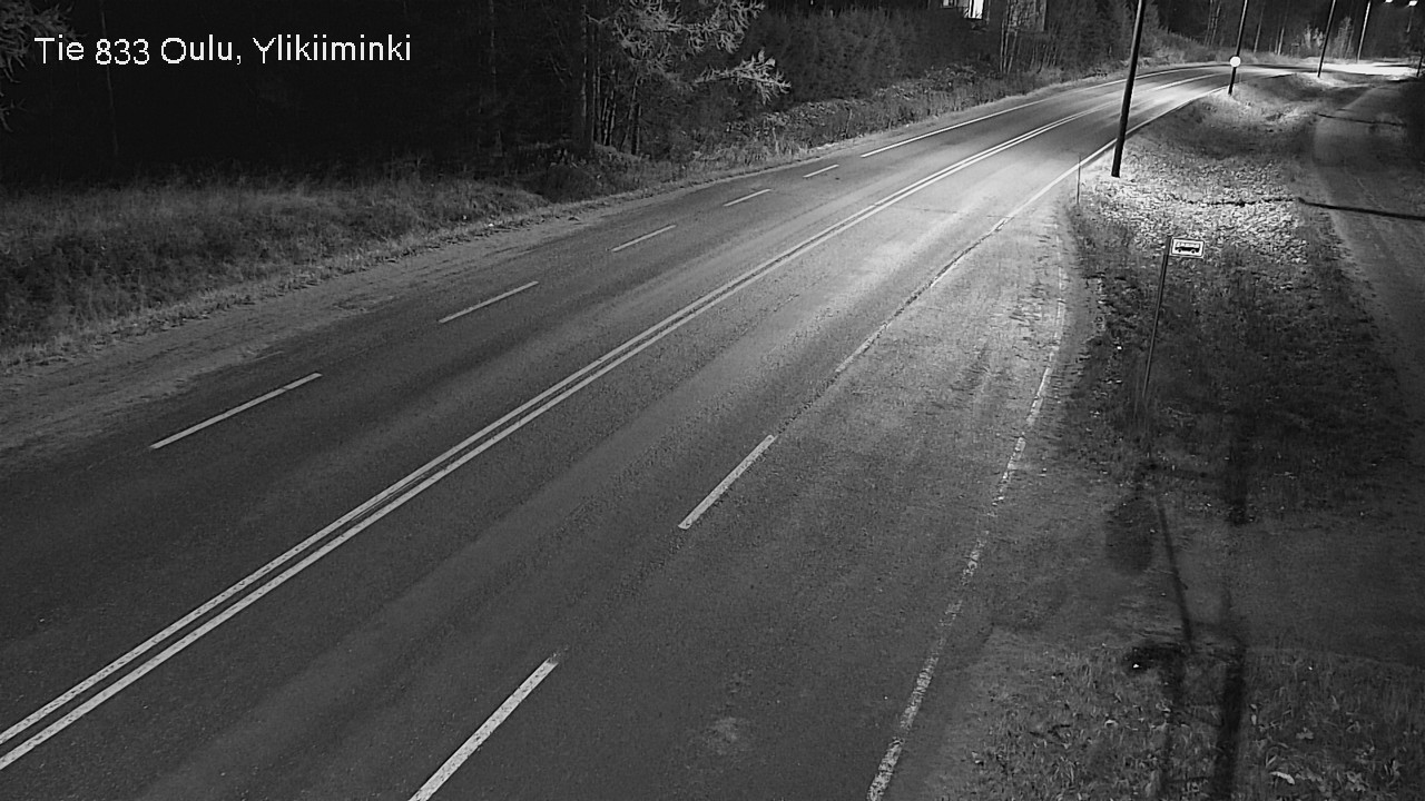 Kelikamerat Kuva Tie 833 Oulu, Vesala, Oulu, Pohjois-Pohjanmaa