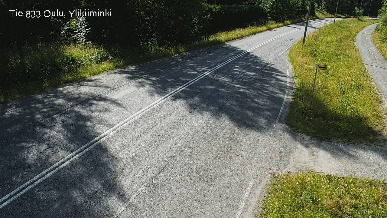 Kelikamerat Kuva Tie 833 Oulu, Vesala, Oulu, Pohjois-Pohjanmaa