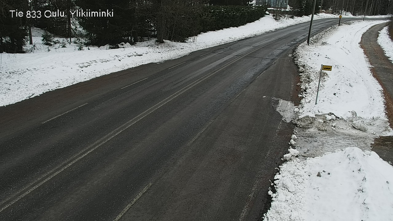 Kelikamerat Kuva Tie 833 Oulu, Vesala, Oulu, Pohjois-Pohjanmaa