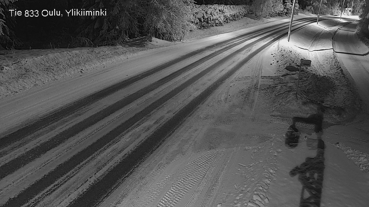 Kelikamerat Kuva Tie 833 Oulu, Vesala, Oulu, Pohjois-Pohjanmaa