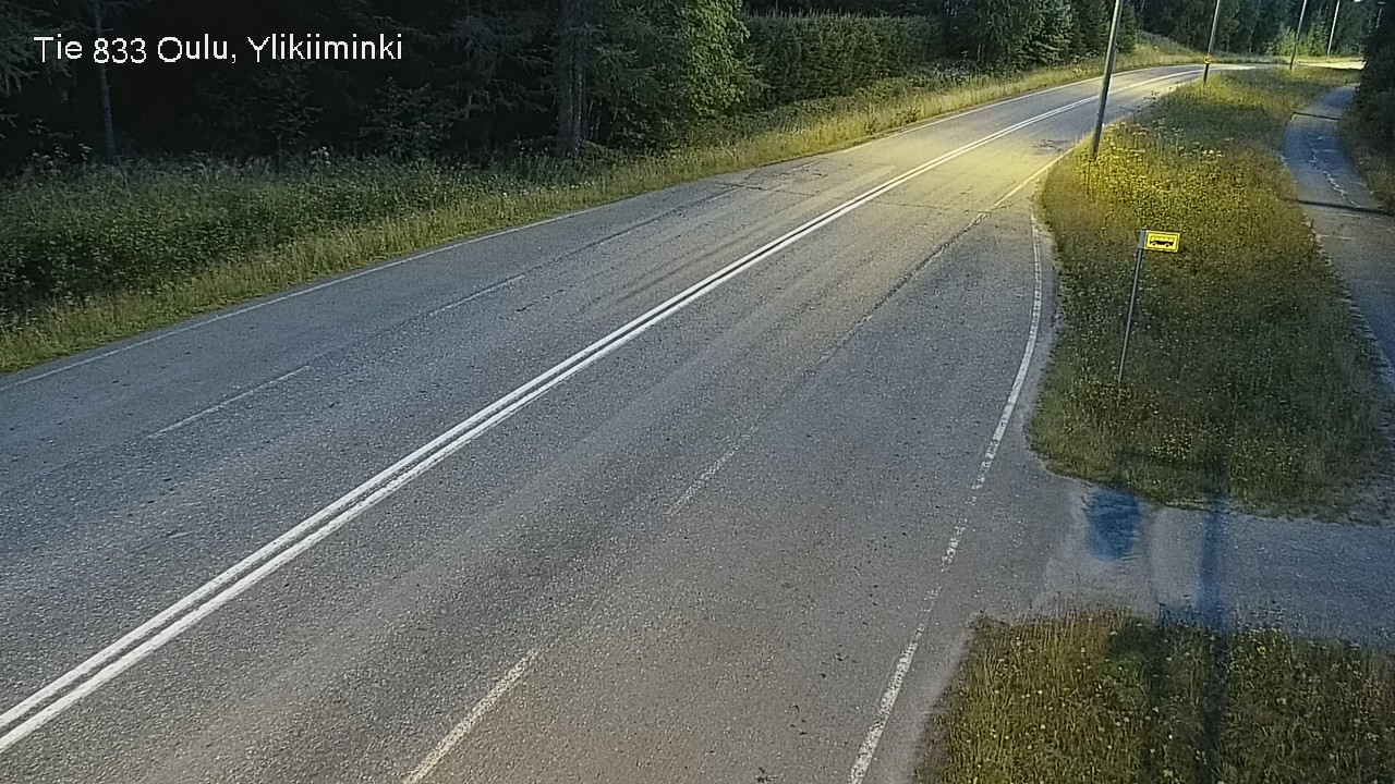 Kelikamerat Kuva Tie 833 Oulu, Vesala, Oulu, Pohjois-Pohjanmaa