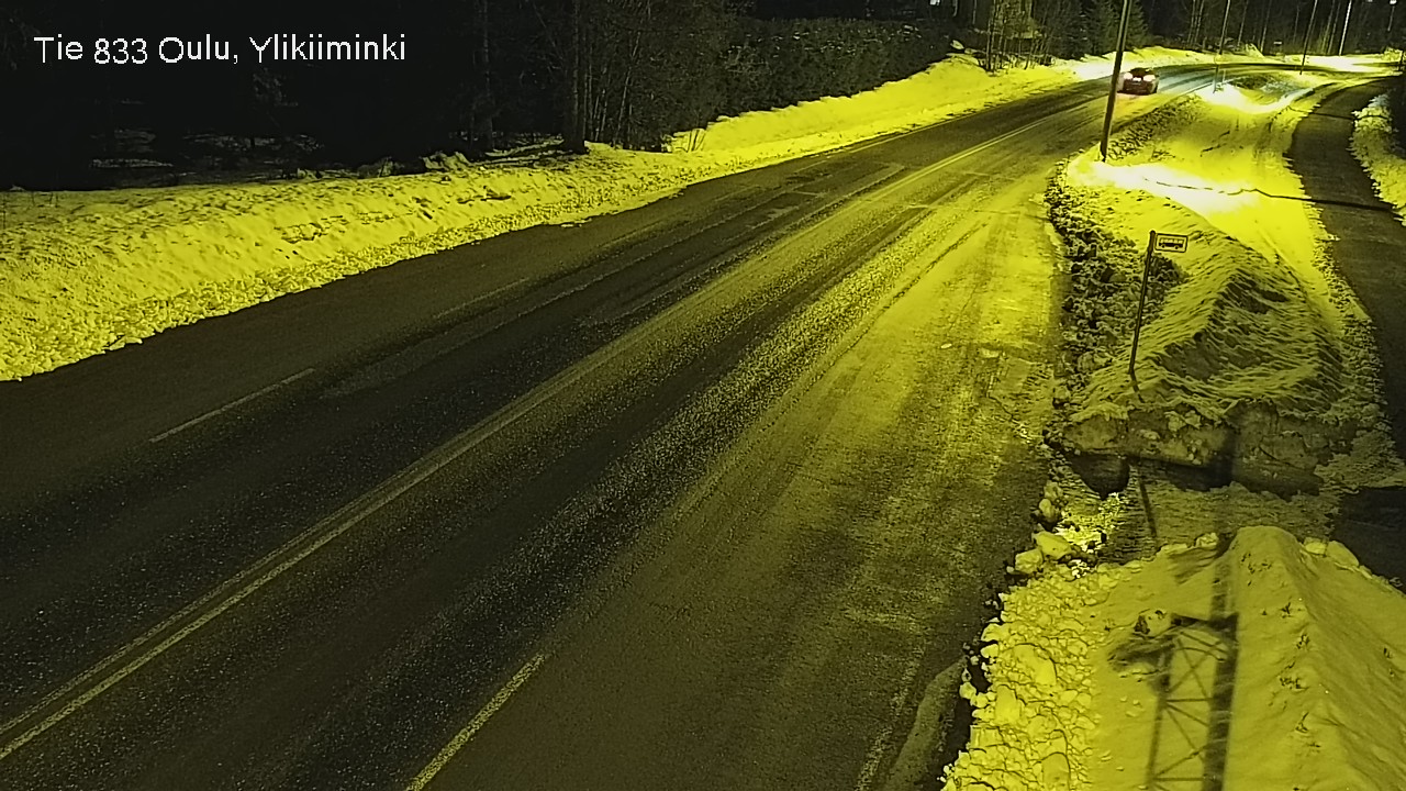 Kelikamerat Kuva Tie 833 Oulu, Vesala, Oulu, Pohjois-Pohjanmaa