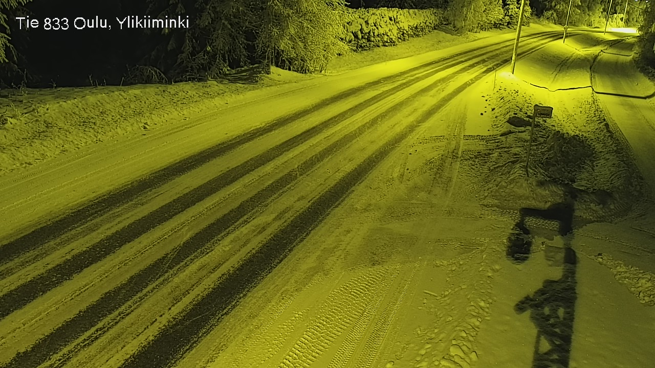 Kelikamerat Kuva Tie 833 Oulu, Vesala, Oulu, Pohjois-Pohjanmaa