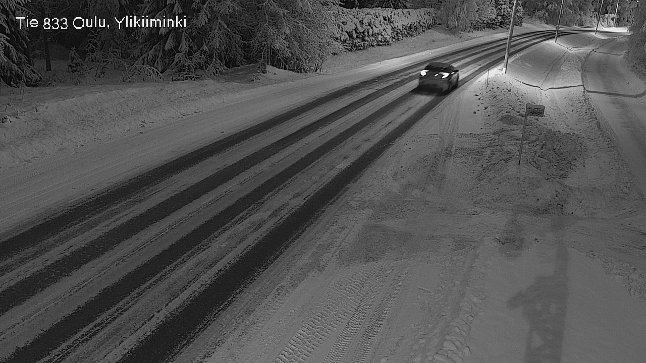 Kelikamerat Kuva Tie 833 Oulu, Vesala, Oulu, Pohjois-Pohjanmaa