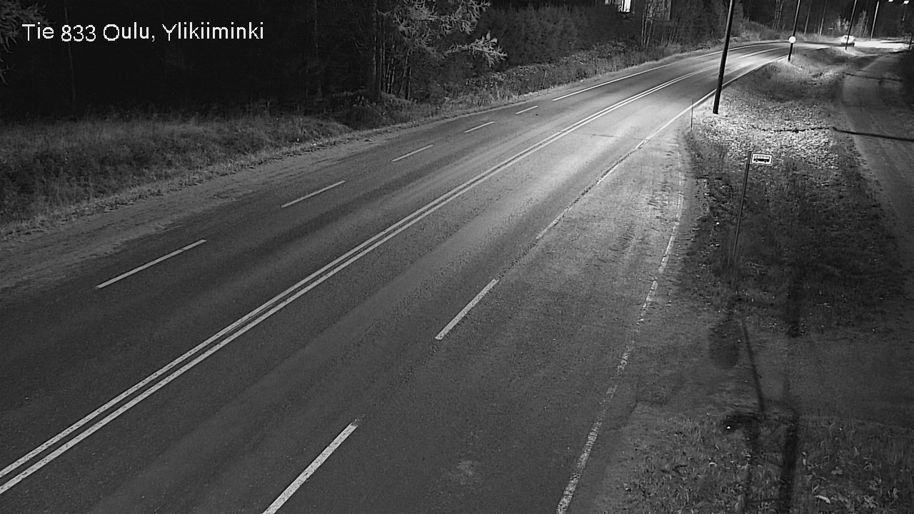 Kelikamerat Kuva Tie 833 Oulu, Vesala, Oulu, Pohjois-Pohjanmaa