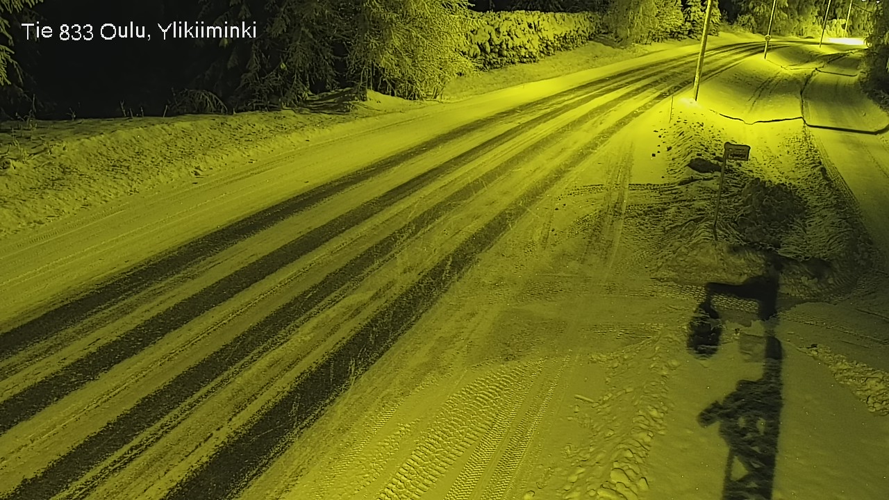 Kelikamerat Kuva Tie 833 Oulu, Vesala, Oulu, Pohjois-Pohjanmaa