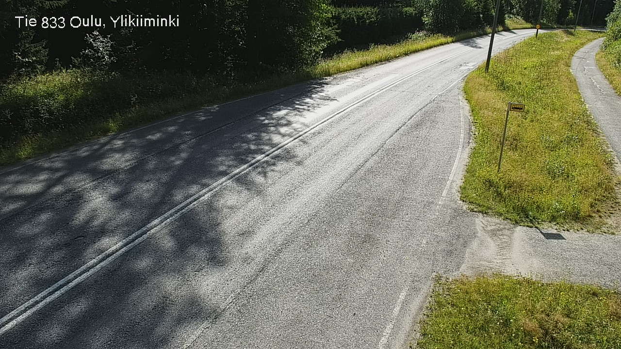 Kelikamerat Kuva Tie 833 Oulu, Vesala, Oulu, Pohjois-Pohjanmaa