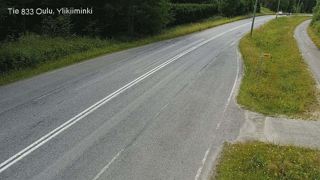 Kelikamerat Kuva Tie 833 Oulu, Vesala, Oulu, Pohjois-Pohjanmaa