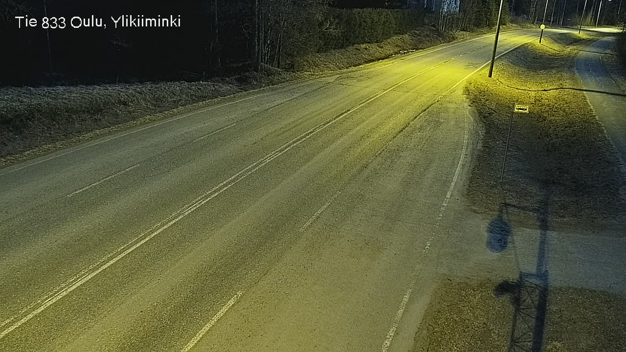 Kelikamerat Kuva Tie 833 Oulu, Vesala, Oulu, Pohjois-Pohjanmaa