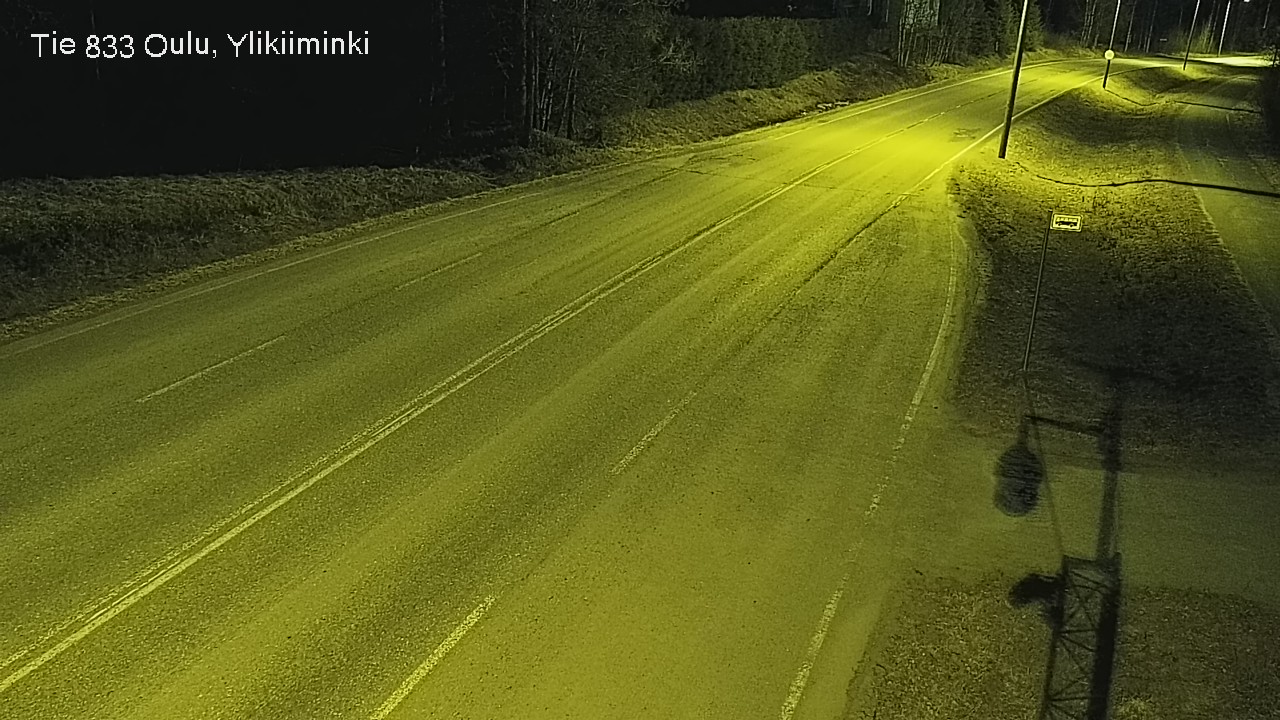 Kelikamerat Kuva Tie 833 Oulu, Vesala, Oulu, Pohjois-Pohjanmaa