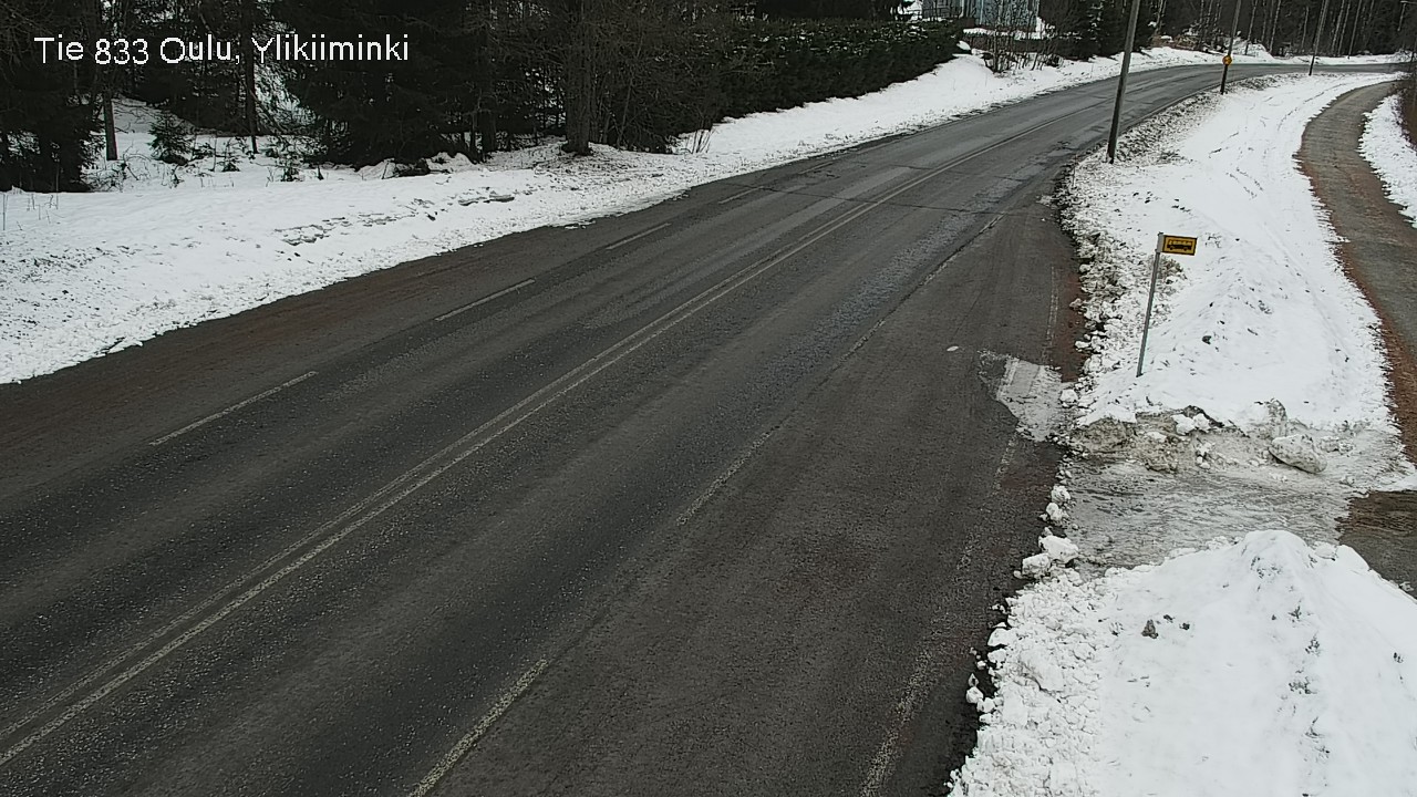 Kelikamerat Kuva Tie 833 Oulu, Vesala, Oulu, Pohjois-Pohjanmaa