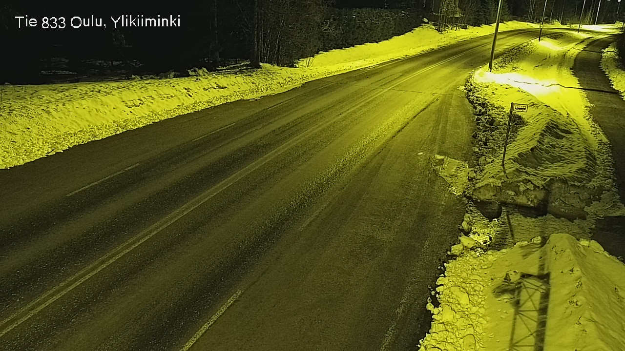 Kelikamerat Kuva Tie 833 Oulu, Vesala, Oulu, Pohjois-Pohjanmaa
