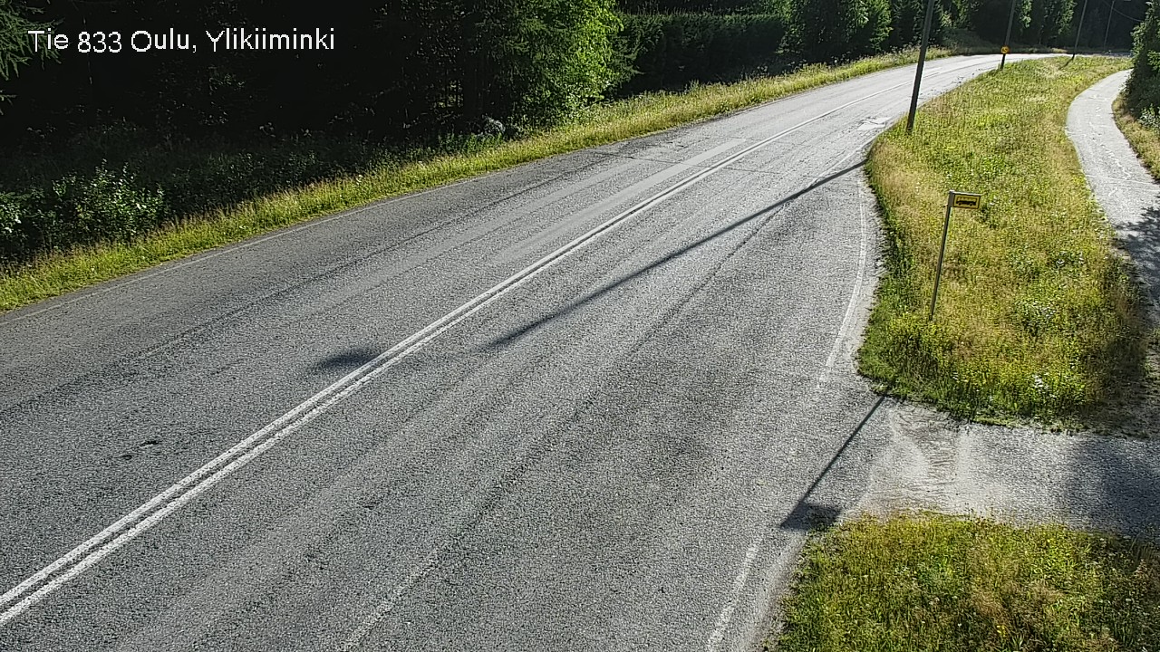 Kelikamerat Kuva Tie 833 Oulu, Vesala, Oulu, Pohjois-Pohjanmaa