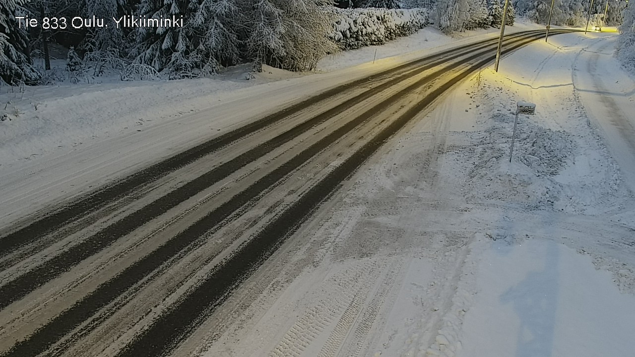 Kelikamerat Kuva Tie 833 Oulu, Vesala, Oulu, Pohjois-Pohjanmaa
