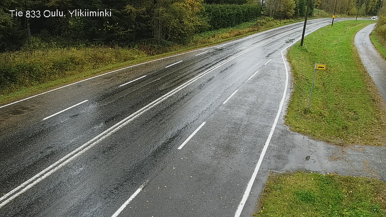 Weather Camera Image Road  833 Oulu, Vesala, Oulu, Pohjois-Pohjanmaa