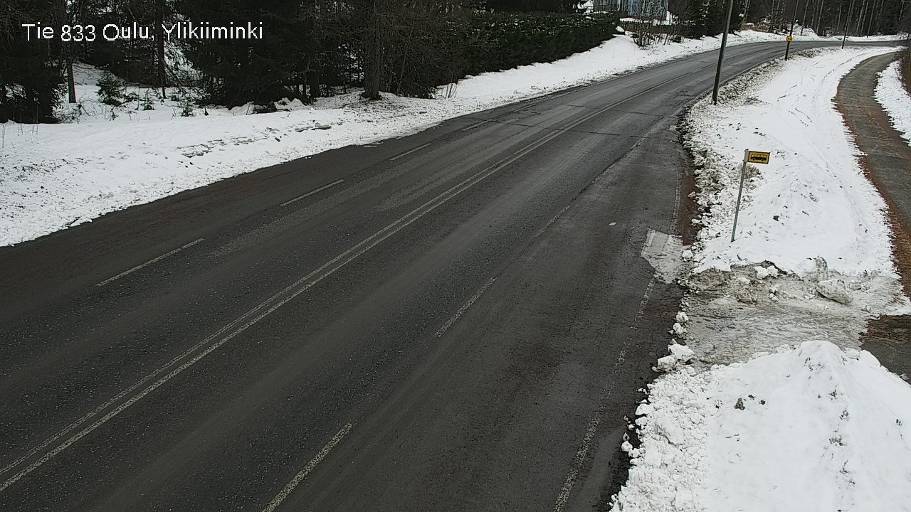 Kelikamerat Kuva Tie 833 Oulu, Vesala, Oulu, Pohjois-Pohjanmaa