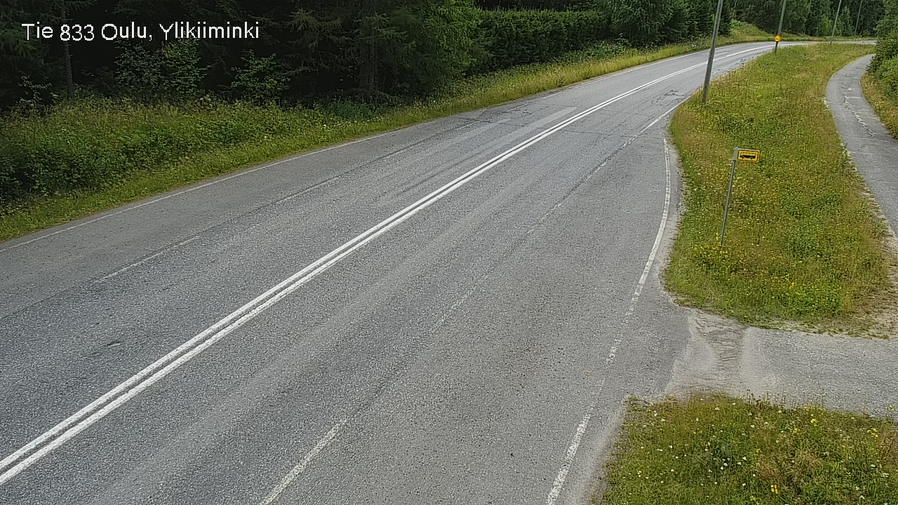 Kelikamerat Kuva Tie 833 Oulu, Vesala, Oulu, Pohjois-Pohjanmaa