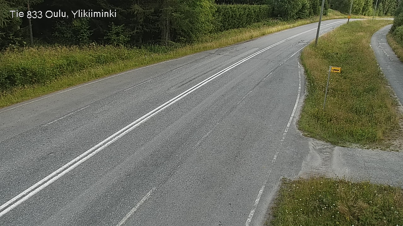 Kelikamerat Kuva Tie 833 Oulu, Vesala, Oulu, Pohjois-Pohjanmaa