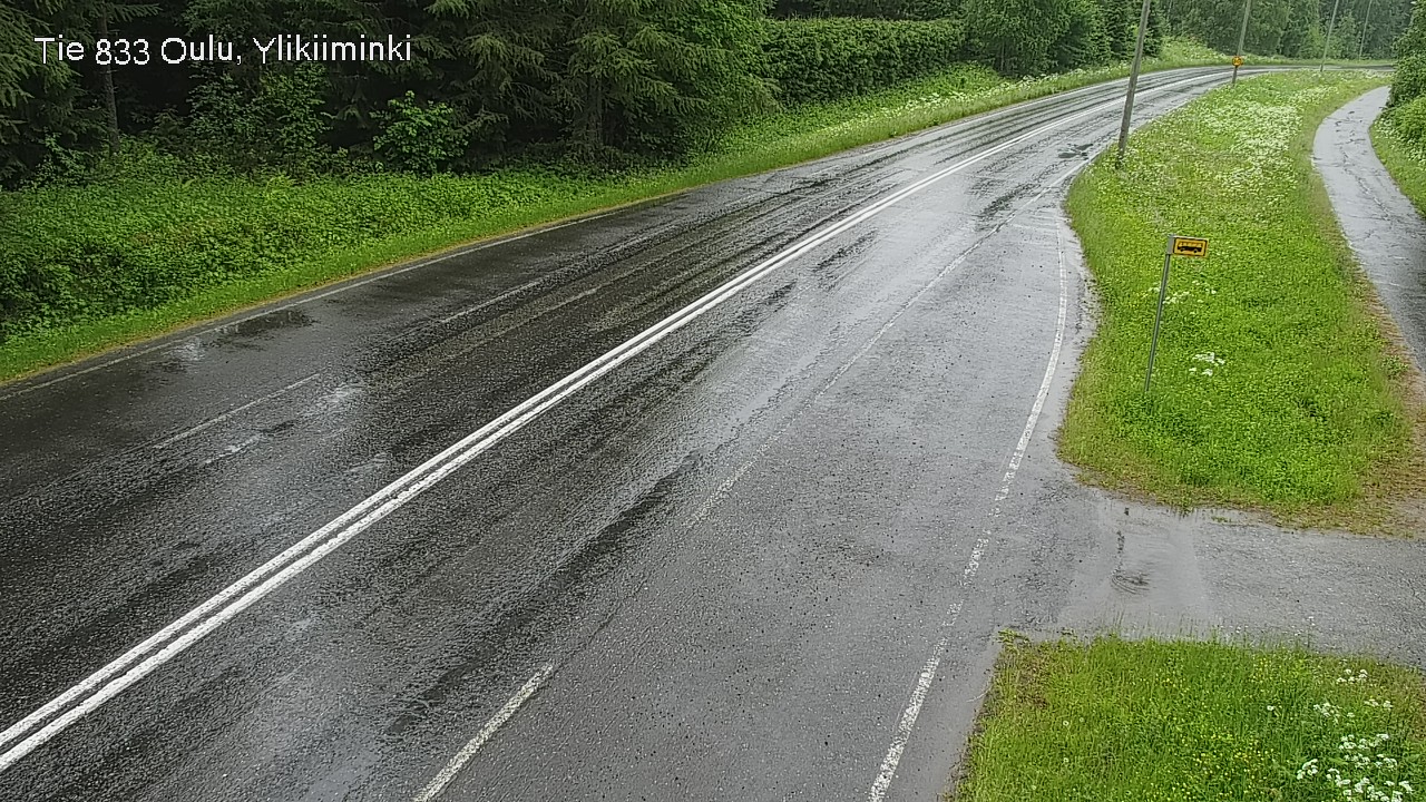 Kelikamerat Kuva Tie 833 Oulu, Vesala, Oulu, Pohjois-Pohjanmaa