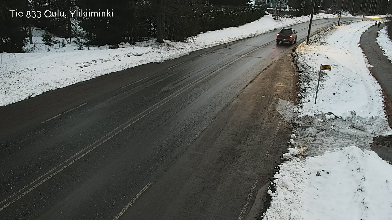 Kelikamerat Kuva Tie 833 Oulu, Vesala, Oulu, Pohjois-Pohjanmaa