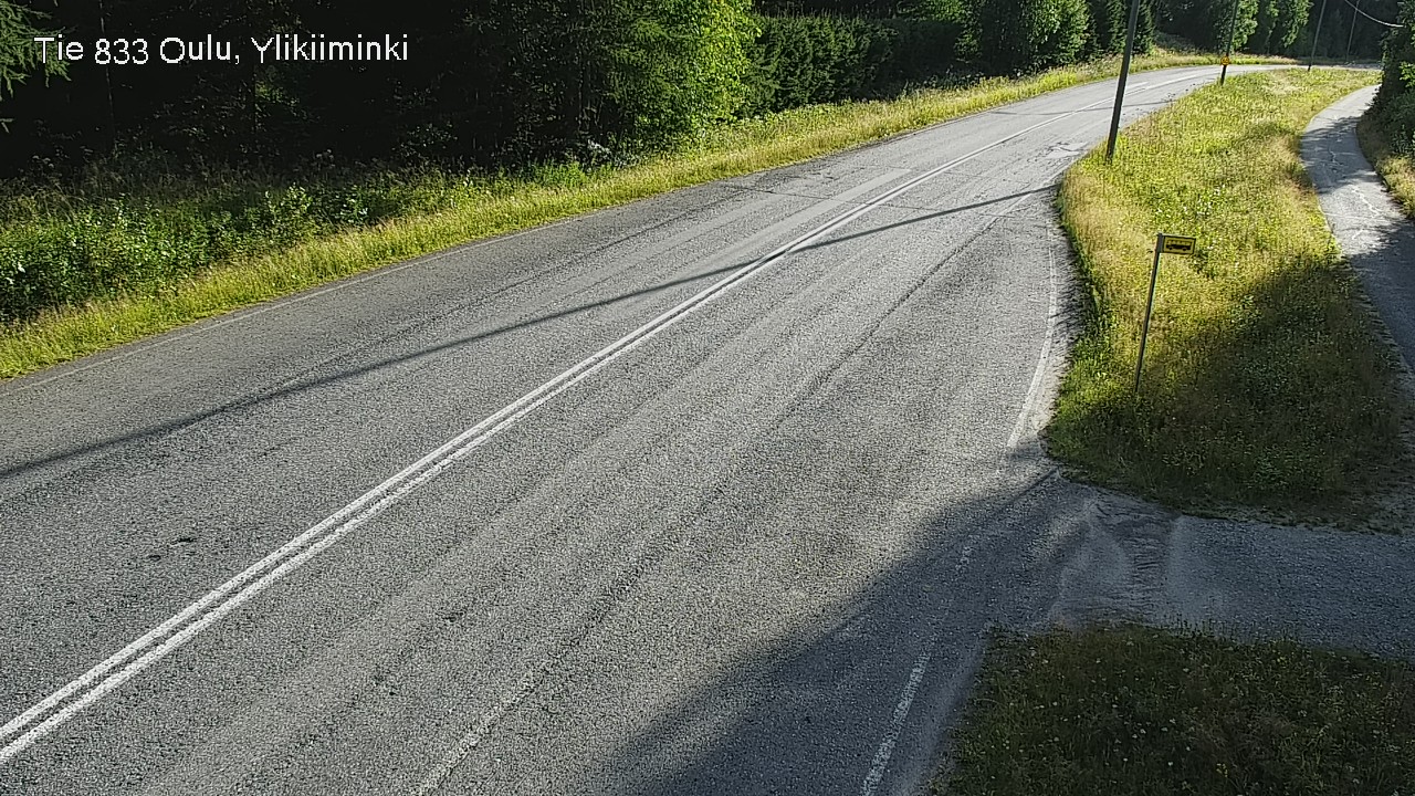 Kelikamerat Kuva Tie 833 Oulu, Vesala, Oulu, Pohjois-Pohjanmaa