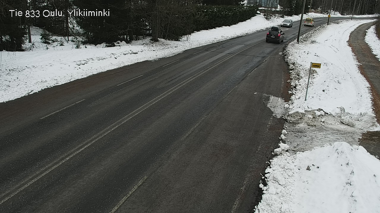 Kelikamerat Kuva Tie 833 Oulu, Vesala, Oulu, Pohjois-Pohjanmaa